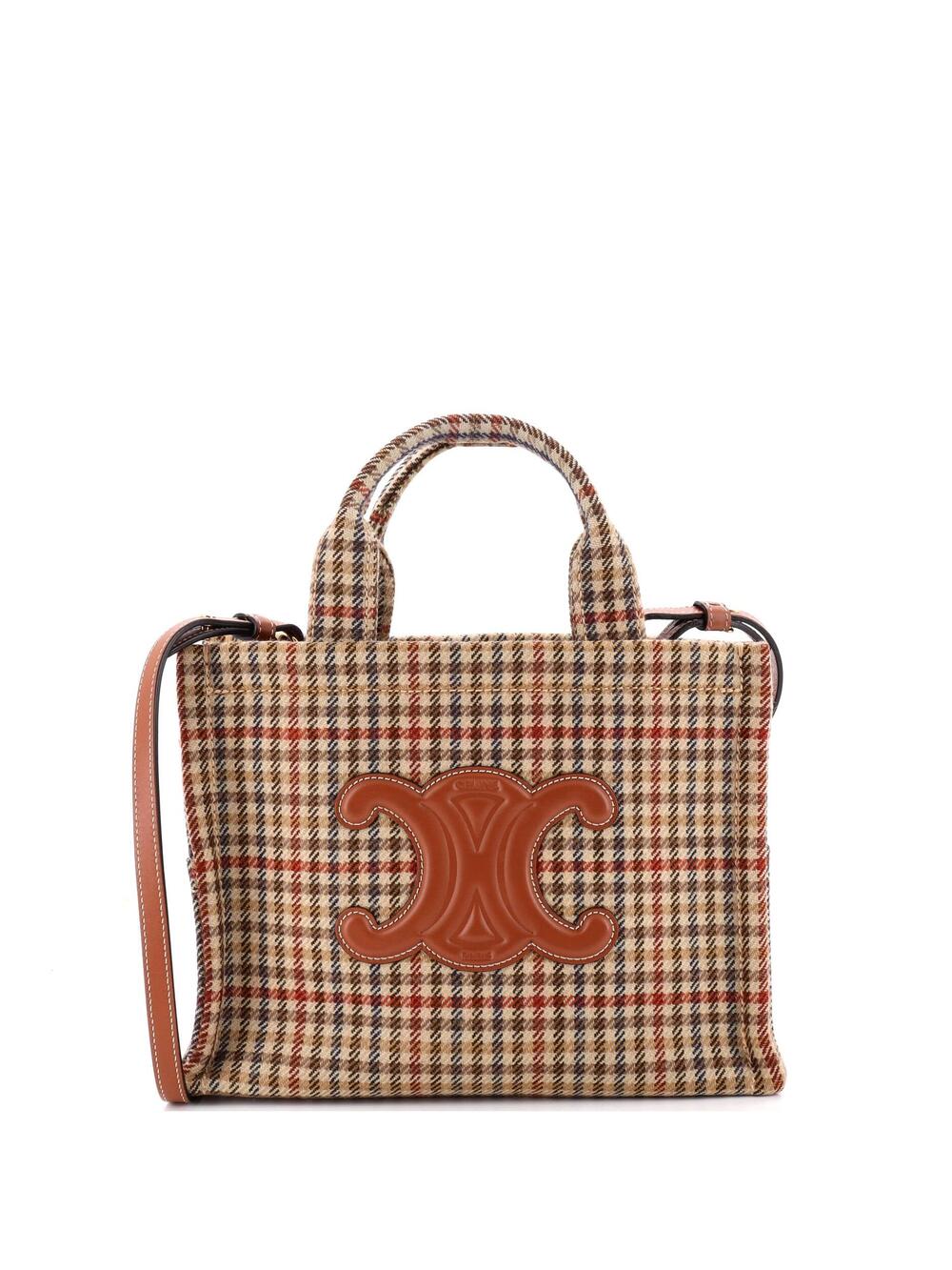 Celine Cabas Thais Tote Tweed Small #366636C23B